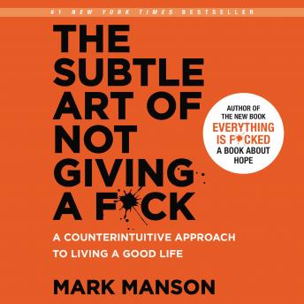 Subtle Art of Not Giving a F*ck Audiobook